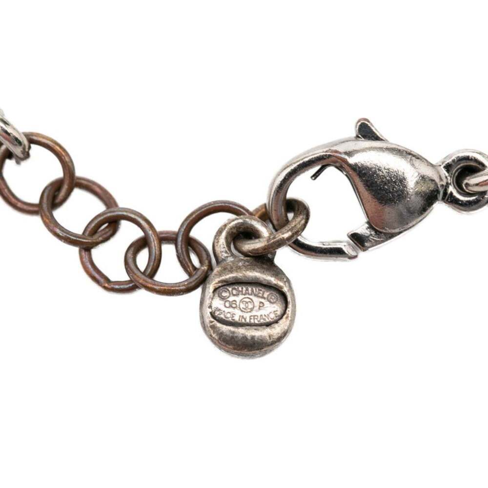 CHANEL Silver Logo Charm Bracelet - Picture 5 of 5